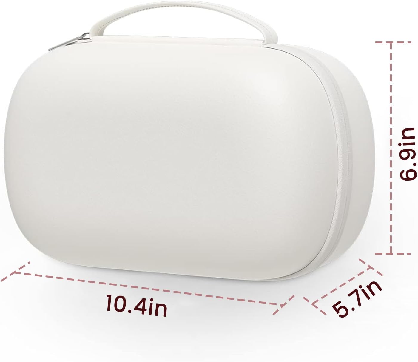 Sarlar Breast Pump Bag Carrying Case for Momcozy & Willow, Use with Hands Free Wearable Breast Pumps for Security/Medela/eufy/Bluefair, Travel Pumping Bag with Nipple Ruler & Removable Tray(Holds 2)